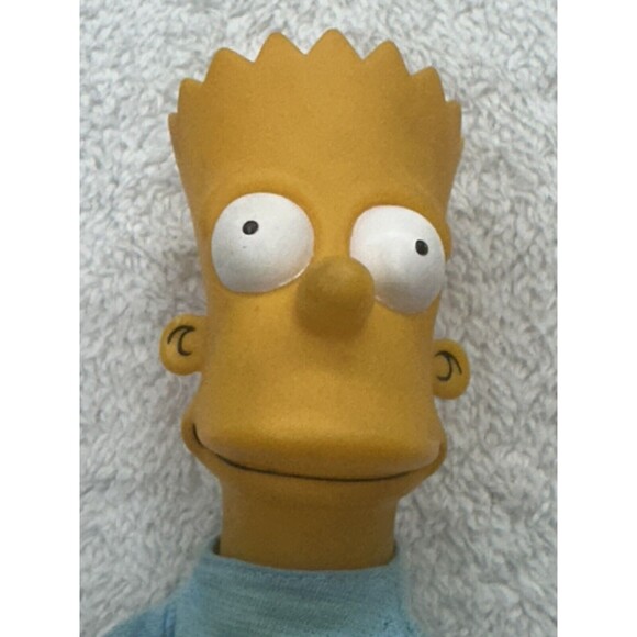 The Simpsons Bart Simpson Dan Dee 11" Vinyl Plush Doll Toy Vintage Matt Groening - Picture 9 of 16